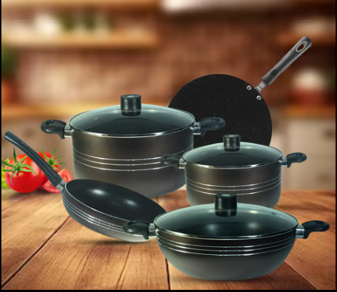Nonstick set 17 pieces